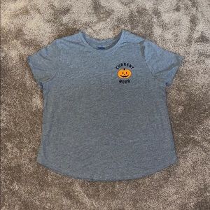 Pumpkin short sleeve shirt
